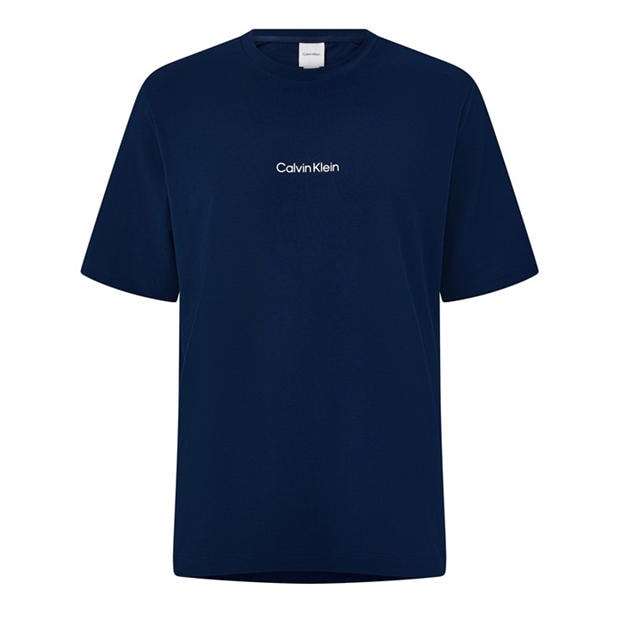 Navy Iris - Calvin Klein - Men's Logo T-Shirt
