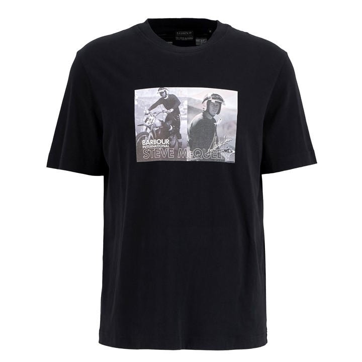 International  Men'  Hellen T-Shirt, Football by Barbour  in Size S, Sports Direct