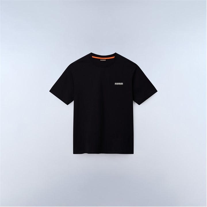 Napapijri Men's Black Napa Small Box T-Shirt in Size 2XL, Sports Direct