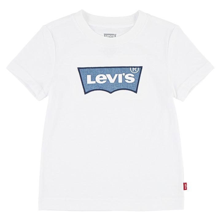 Levis Boys White Kids' T-Shirt in Size 7 - 8 Years, Sports Direct