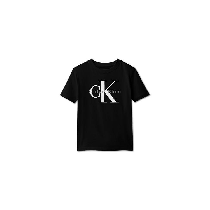 Calvin Klein Boys Black Kids' T-Shirt in Size 7 - 8 Years, Sports Direct