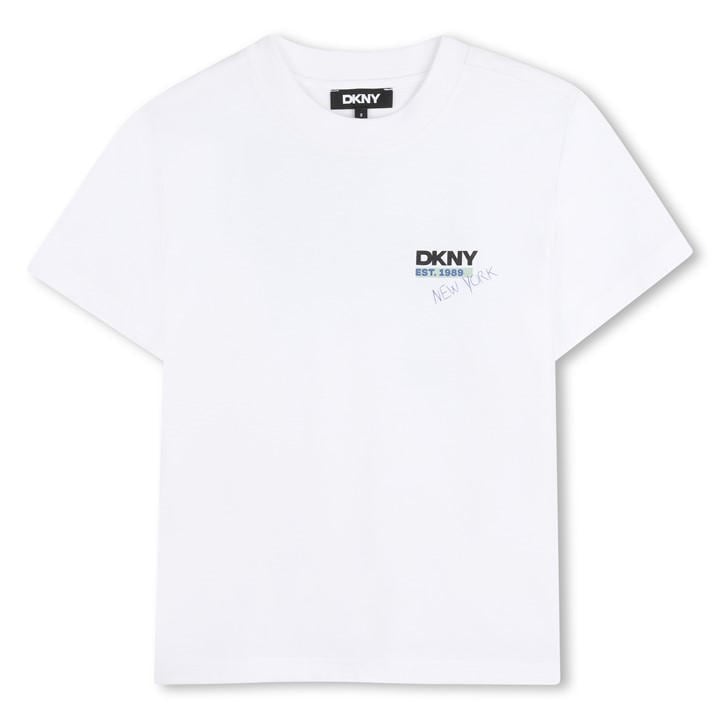 Dkny  Kids White ' T-Shirt in Size 8 - 9 Years, Sports Direct