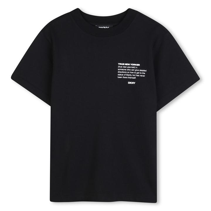 Dkny  Kids Black ' T-Shirt in Size 8 - 9 Years, Sports Direct