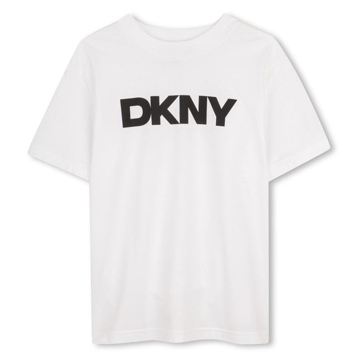 Dkny  Kids White ' T-Shirt in Size 5 - 6 Years, Sports Direct