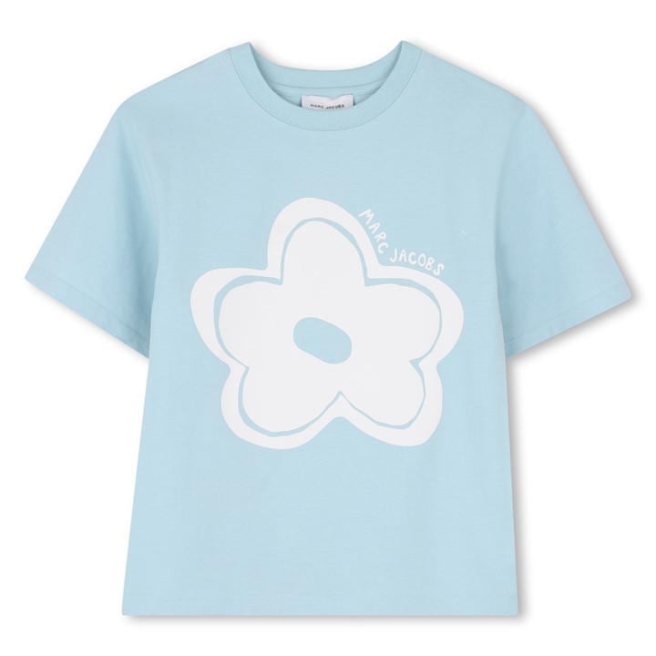 Marc Jacobs Girls Blue Kids' T-Shirt in Size 11 - 12 Years, Sports Direct
