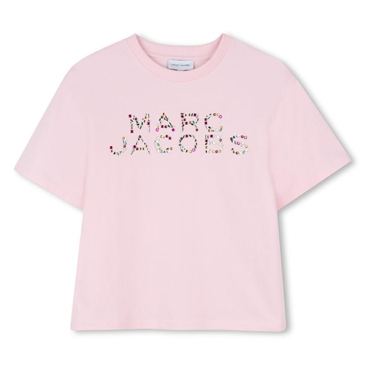 Marc Jacobs Girls Pink Kids' T-Shirt in Size 8 - 9 Years, Sports Direct