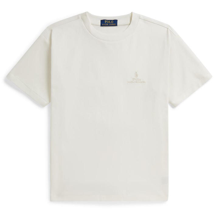 Polo Ralph Lauren Boys White Kids' T-Shirt in Size 9 - 10 Years, Sports Direct