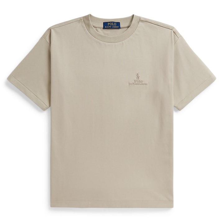 Polo Ralph Lauren Boys Beige Kids' T-Shirt in Size 9 - 10 Years, Sports Direct