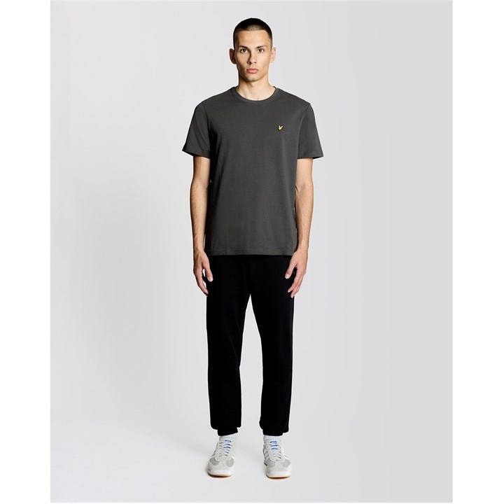 Lyle And Scott Men' Grey Lyle & Scott Small Eagle T-Shirt in Size S, Sports Direct