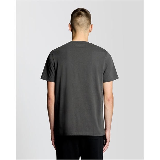 Gunmetal - Lyle and Scott - Lyle & Scott Mens Small Eagle T-Shirt