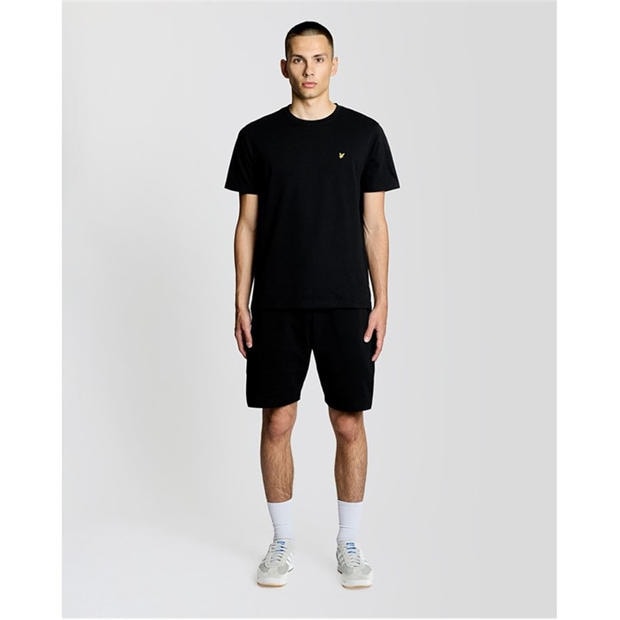 Jet Black - Lyle and Scott - Lyle & Scott Mens Small Eagle T-Shirt