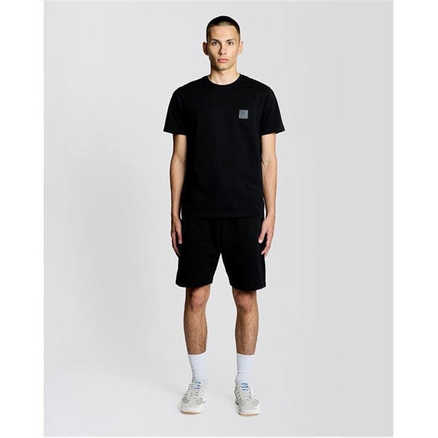Jet Black - Lyle and Scott - Lyle & Scott Mens Back Graphic T-shirt