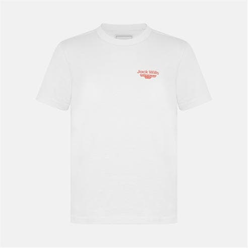 Jack Wills - Men's Staple Cotton Short Sleeve Crew Neck T-Shirt