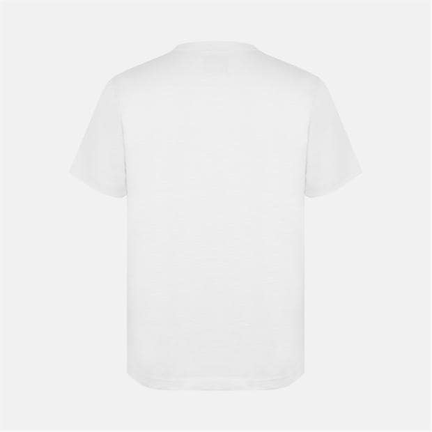 White - Jack Wills - Men's Staple Cotton Short Sleeve Crew Neck T-Shirt