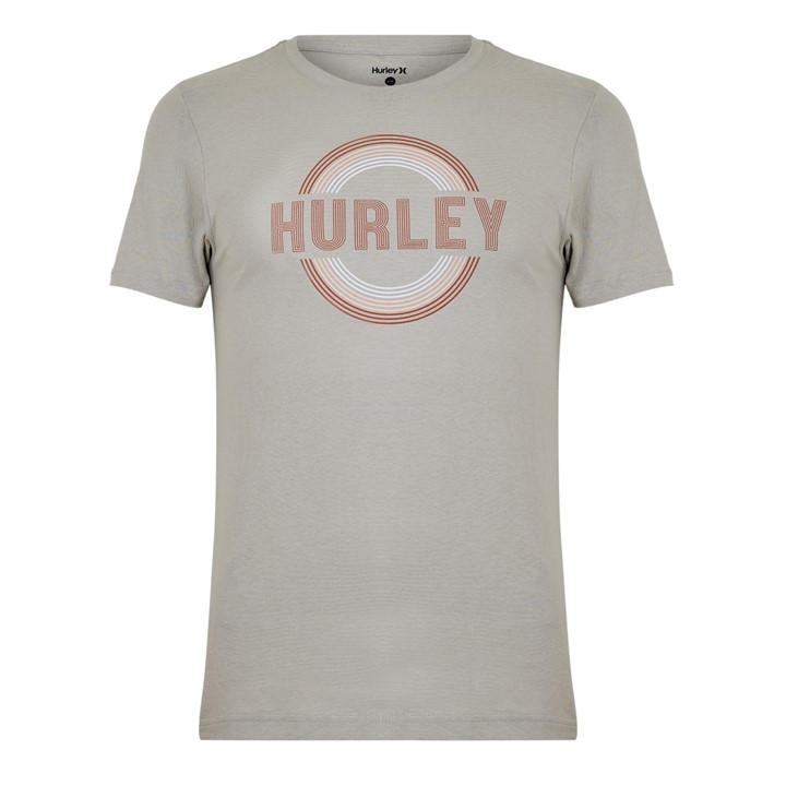 Hurley Men's Cream T-Shirt in Size L, Sports Direct