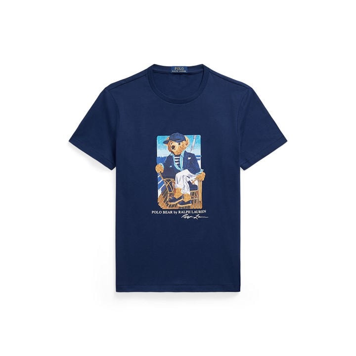 Polo Ralph Lauren Men's Blue T-Shirt in Size 2XL, Sports Direct