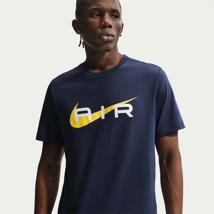 Nike Men's Blue T-Shirt in Size XL, Sports Direct