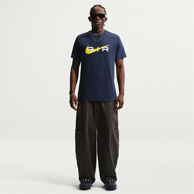 Navy Air Swoosh - Nike - Men's T-Shirt