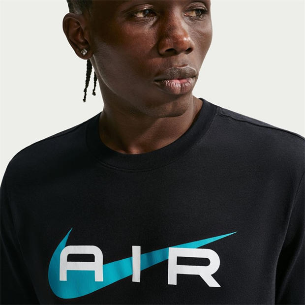 Blk Air Swoosh - Nike - Men's T-Shirt