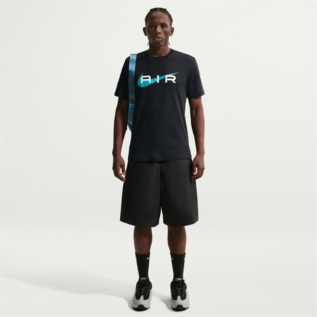 Blk Air Swoosh - Nike - Men's T-Shirt