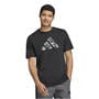 Black - adidas - Men's T-Shirt