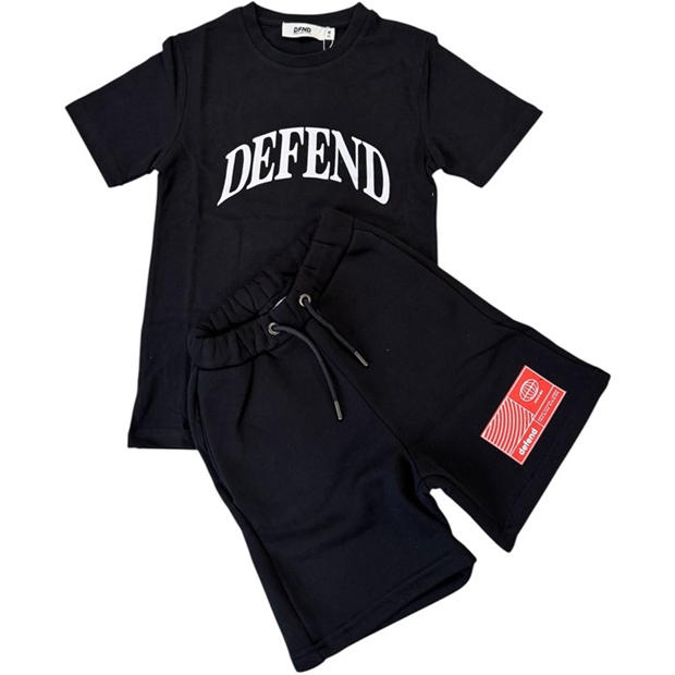 Black - DFND London - Kids' T-Shirt