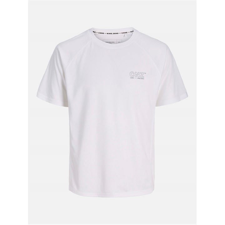 Jack And Jones Men's White Cnz Active T-Shirt in Size M, Sports Direct