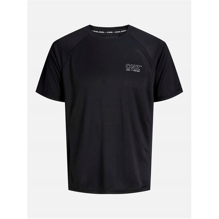 Jack And Jones Men' Black Cnz Active T-Shirt in Size S, Sports Direct