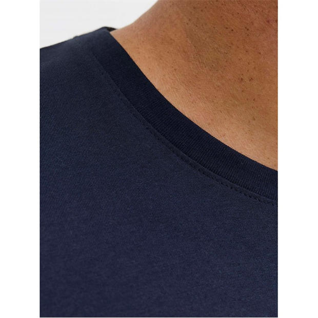 Sky Captain - Jack and Jones - Colour Logo T-Shirt Mens Plus Size