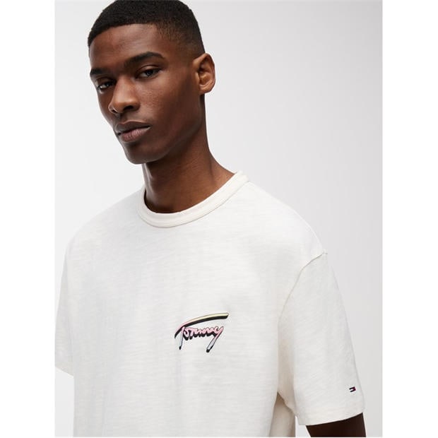 Ancient White - Tommy Jeans - Men's T-Shirt