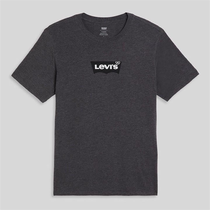 Levis Men' Black Batwing Large T-Shirt in Size S, Sports Direct