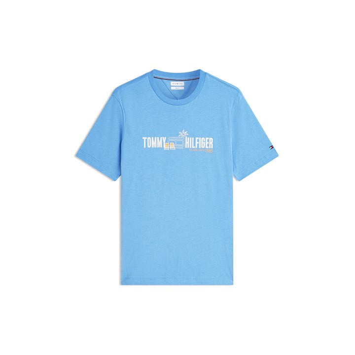 Tommy Hilfiger Men's Blue T-Shirt in Size XL, Sports Direct