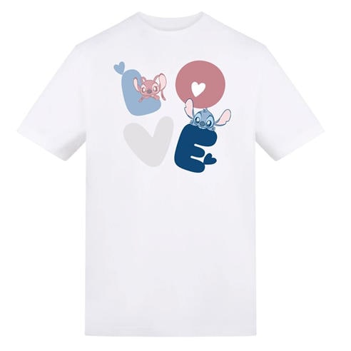 Character - Disney Printed Junior Valentines Day Tee