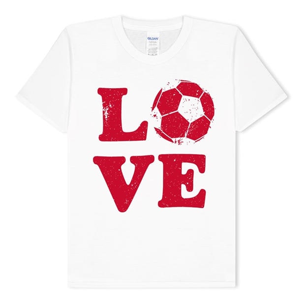 LOVE - AWD - Junior Football England Inspired Printed Tees