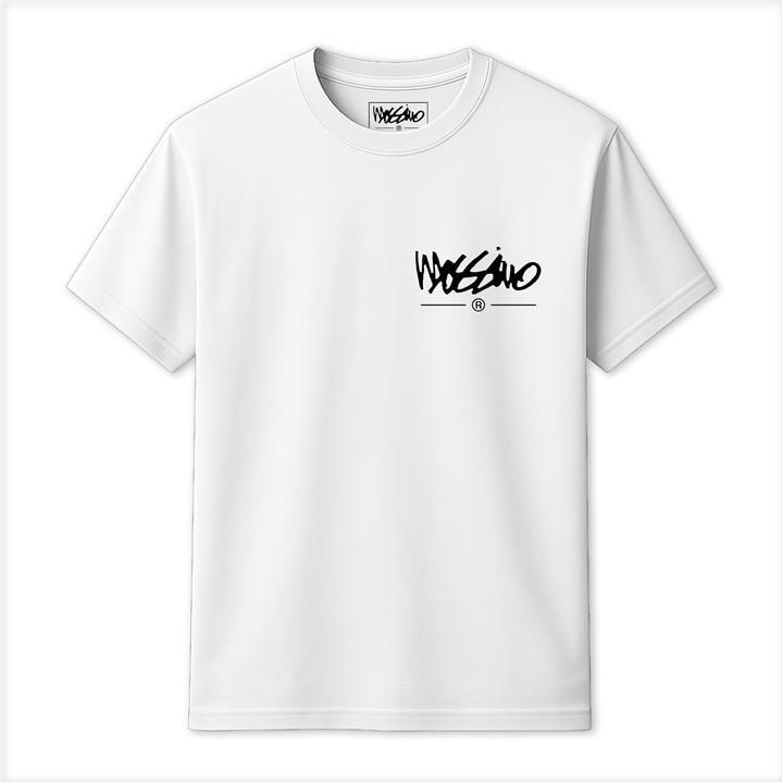 Mossimo Men' White Signature T-Shirt in Size S, Sports Direct