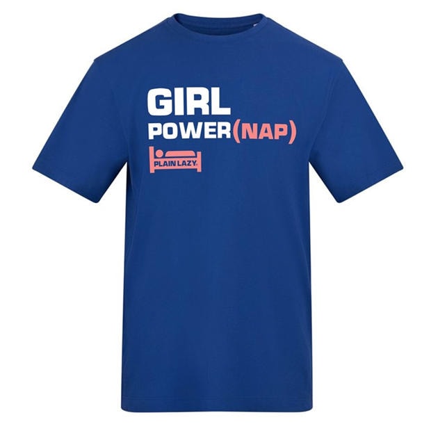 Girl Power(Nap) - Plain Lazy - Plain Lazy Printed Tee