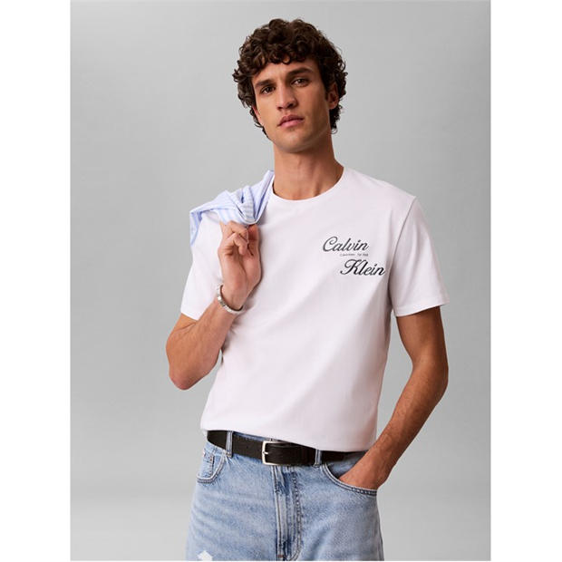 White - Calvin Klein Jeans - Men's T-Shirt