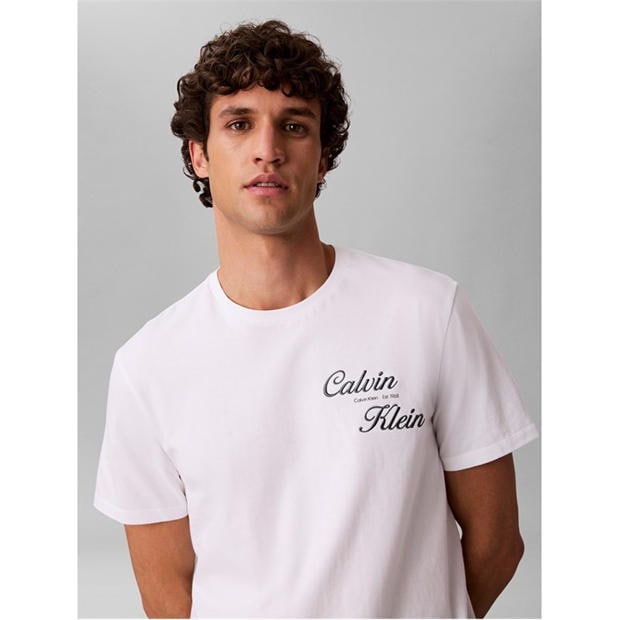 White - Calvin Klein Jeans - Men's T-Shirt