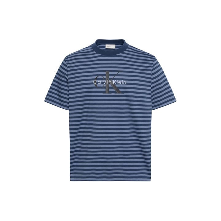 Calvin Klein Jeans Men's Blue T-Shirt in Size L, Sports Direct
