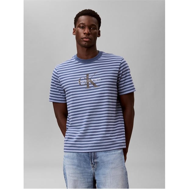 Dark Denim - Calvin Klein Jeans - Men's T-Shirt