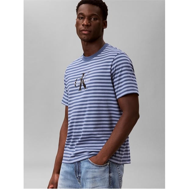 Dark Denim - Calvin Klein Jeans - Men's T-Shirt