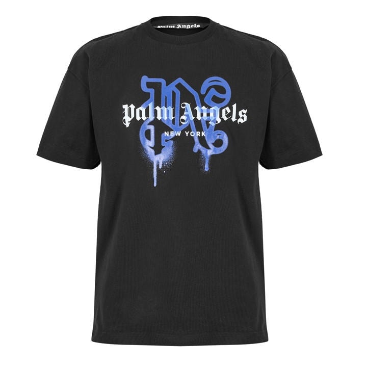 Palm Angels Men's  Ny Mono T-Shirt in Size M, Sports Direct