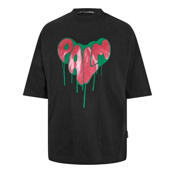 Palm Angels Men's  Stars Vint T-Shirt in Size XS, Sports Direct