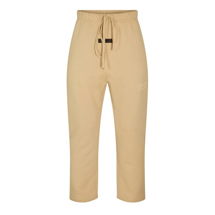 Fear Of God Essentials Men's Beige Slim Fit Jogging Bottoms in Size M, Sports Direct