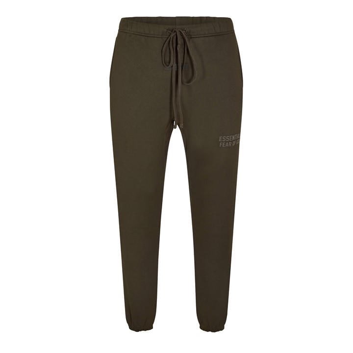 Fear Of God Essentials Men's Black Slim Fit Jogging Bottoms in Size 2XL, Sports Direct
