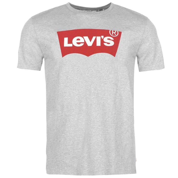 Levis Batwing T Shirt - Grey