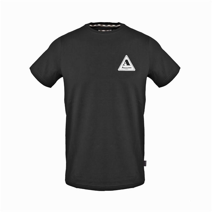 Aquascutum Men's Black T-Shirt in Size 2XL, Sports Direct