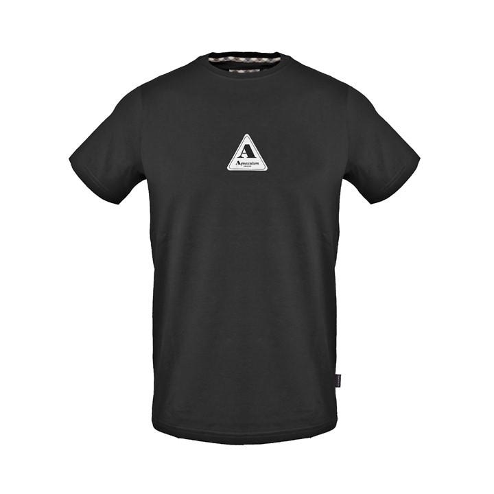 Aquascutum Men's Black T-Shirt in Size M, Sports Direct