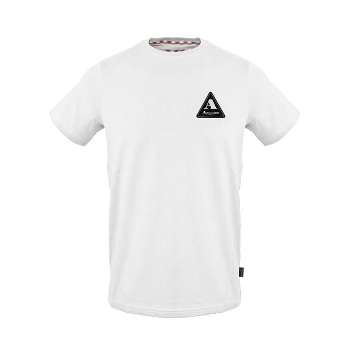 Aquascutum Men' White T-Shirt in Size S, Sports Direct