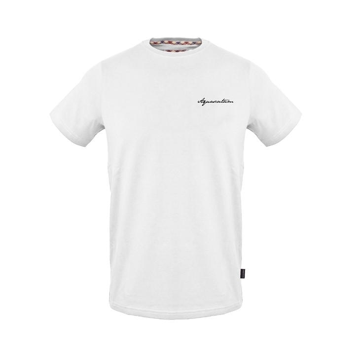 Aquascutum Men's White T-Shirt in Size M, Sports Direct